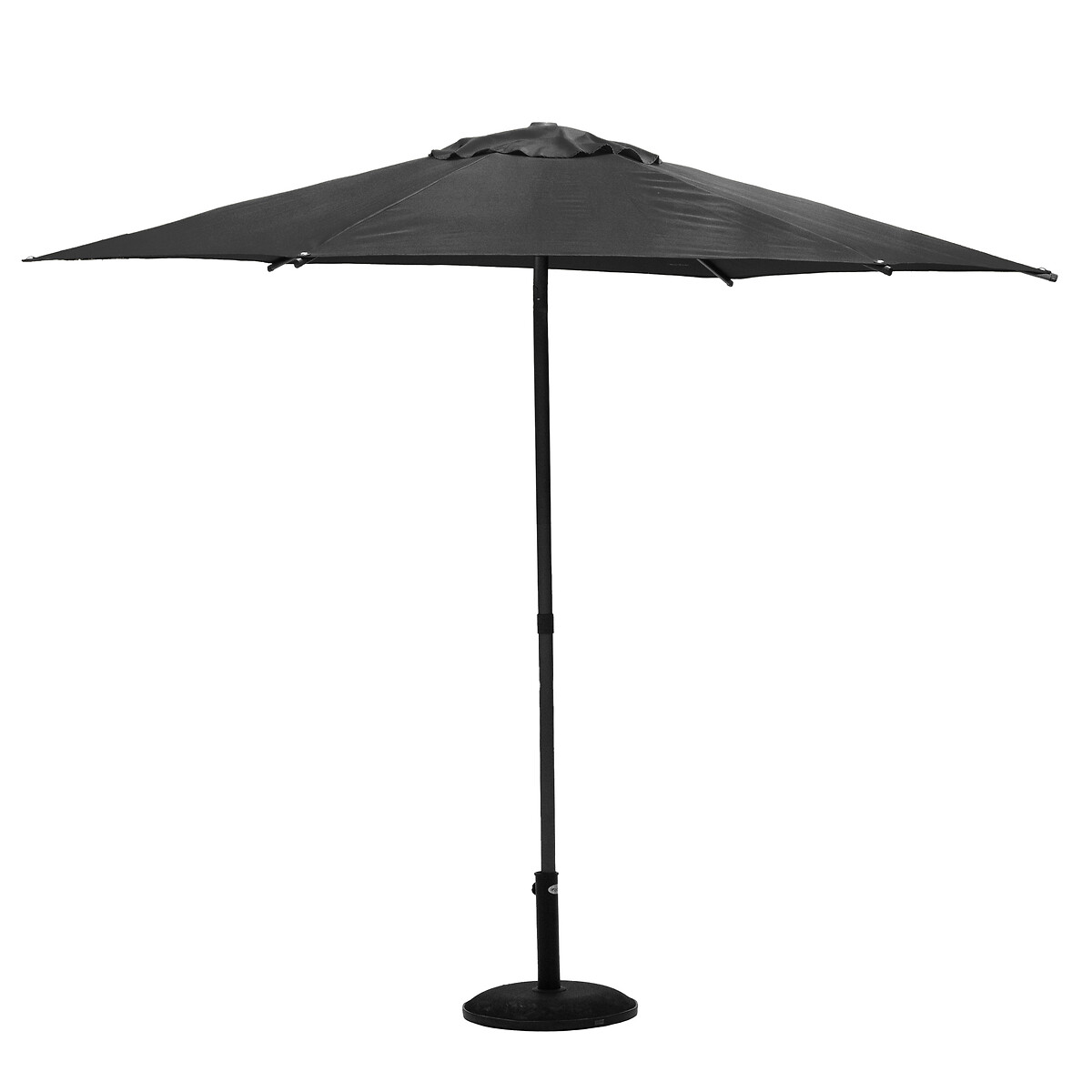 Parasol redondo SOYA gris ard&oacute;sia 2.7m