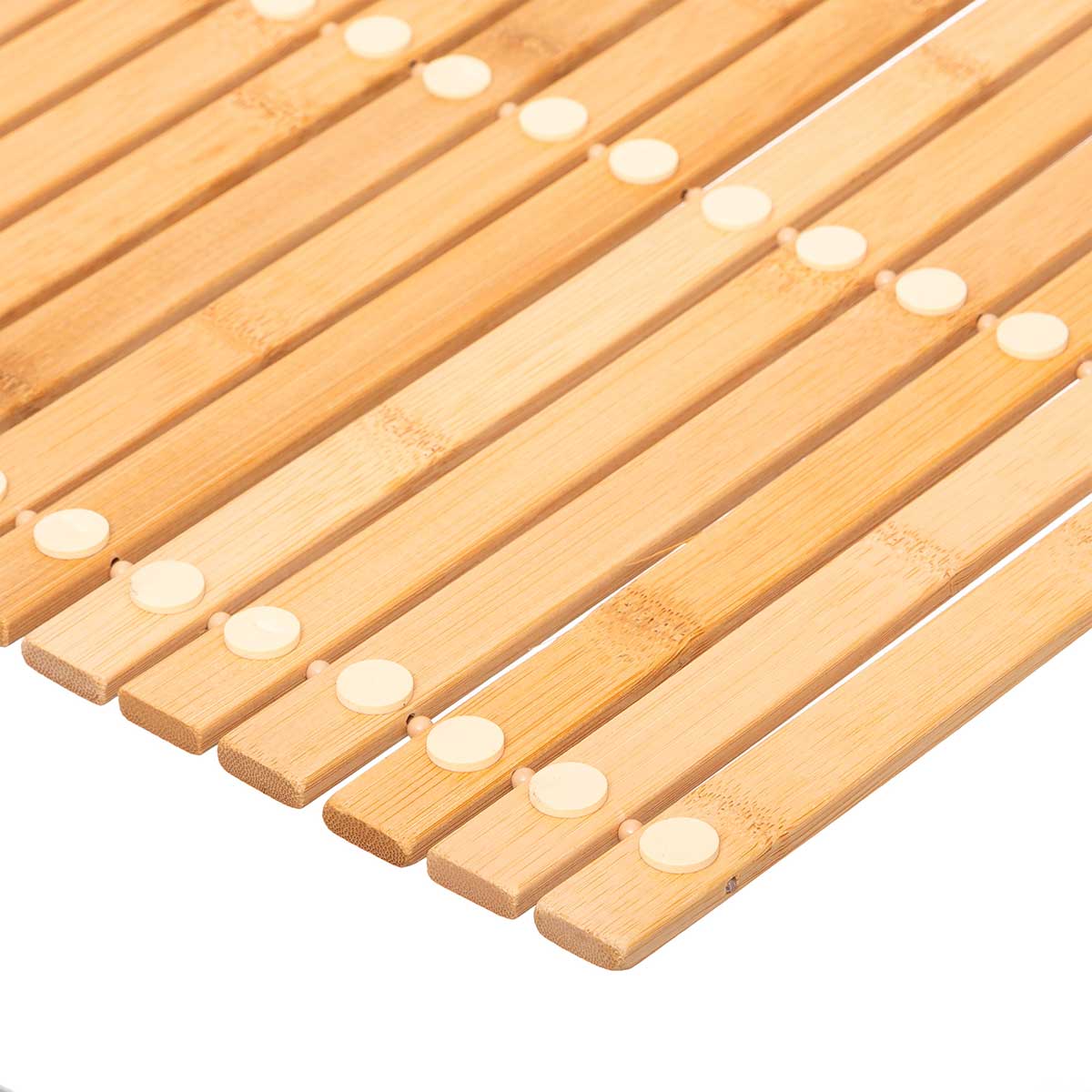 Alfombra De Bambú P/El Baño 40x60Cm