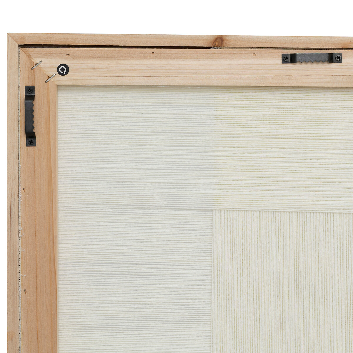 Cuadro decorativo TISSIA beige 70x50cm