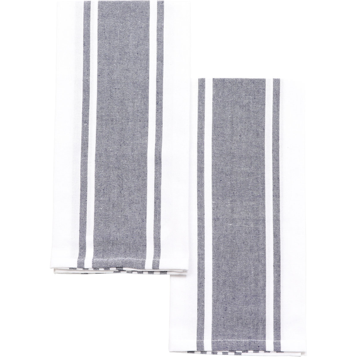 Set de 2 pa&ntilde;os de cocina LENA azul 50x70cm