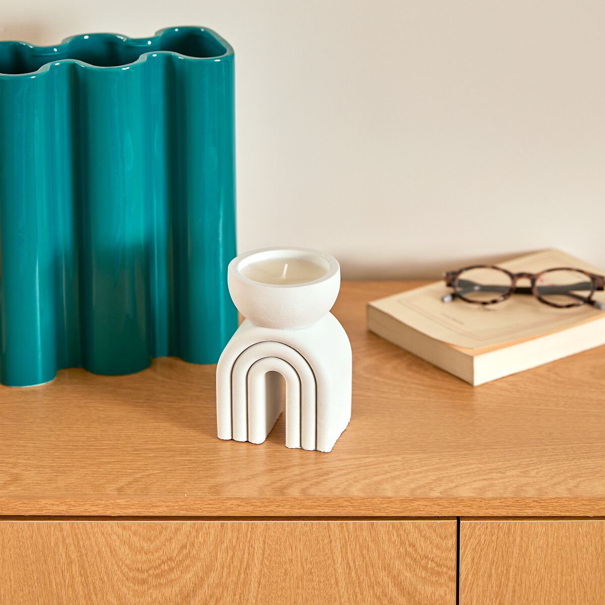 Vela perfumada FLOW blanca 70gr