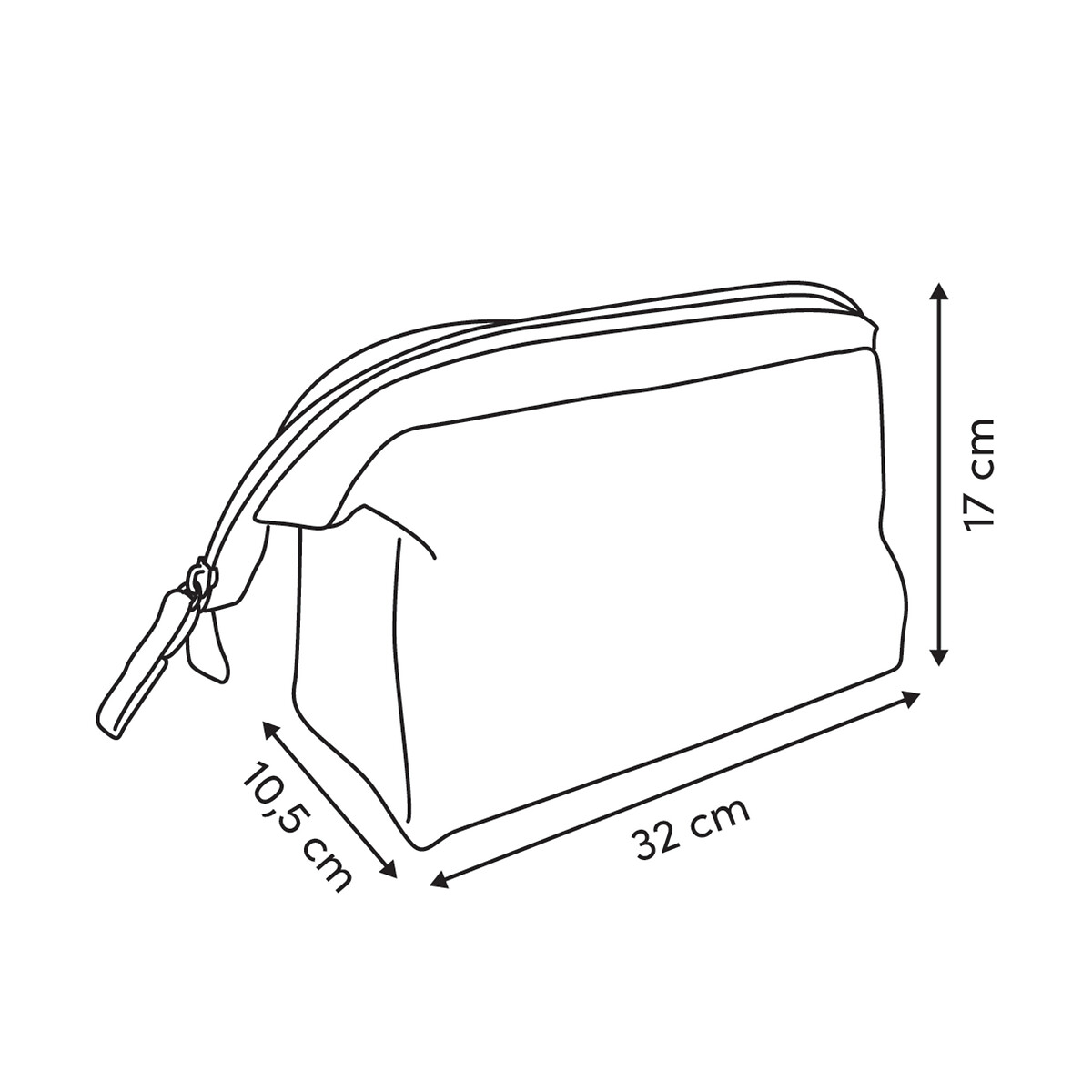 Bolsa de higiene blanca