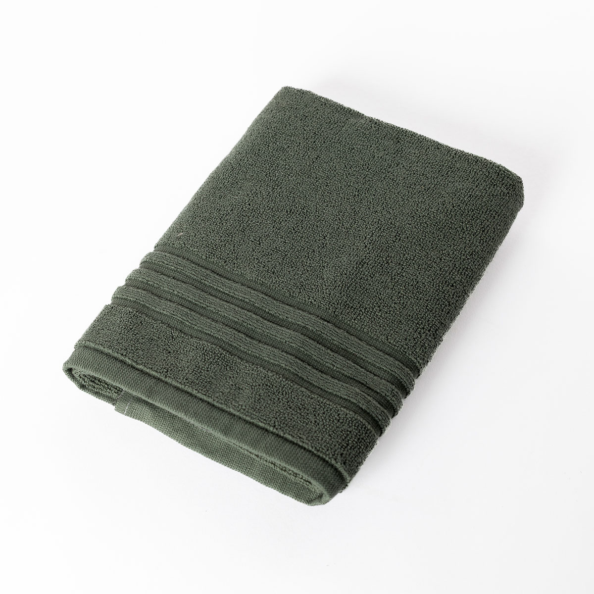 Alfombra de ba&ntilde;o ESSENZA verde 50x70cm