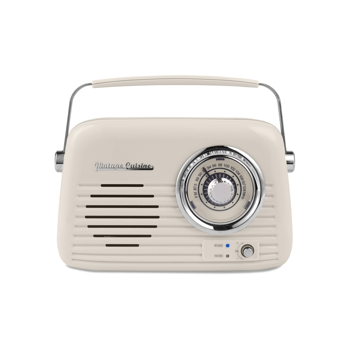 Radio VINTAGE CUISINE beige con bluetooth