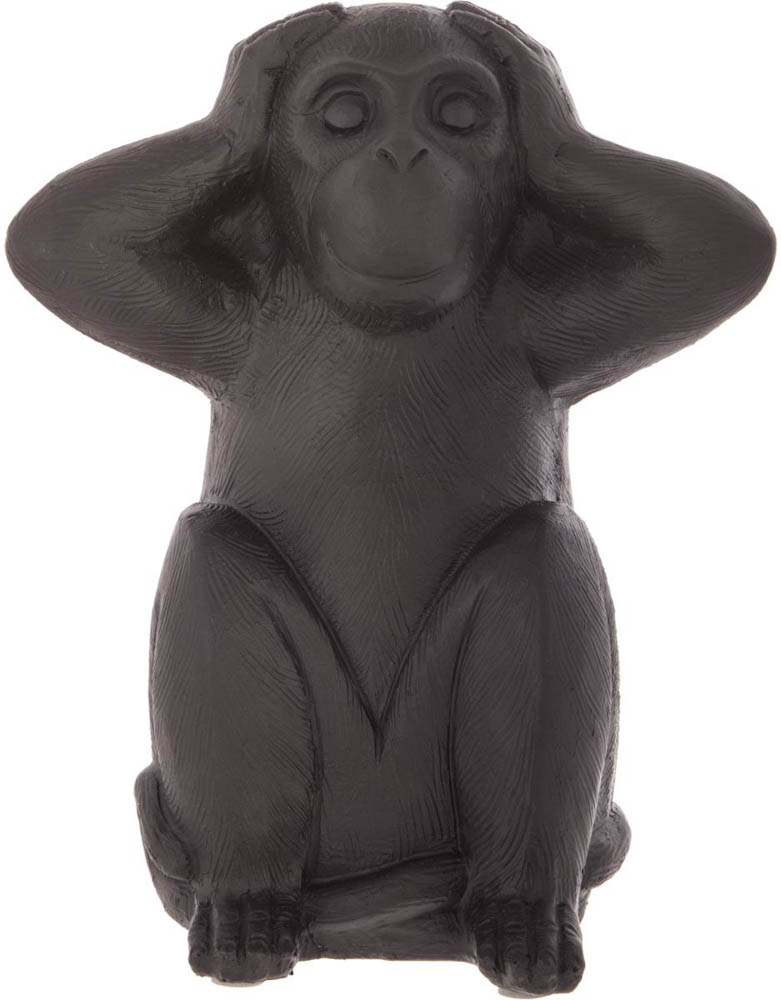 Estatua Mono Sabio Sordo 19.5x14x24Cm