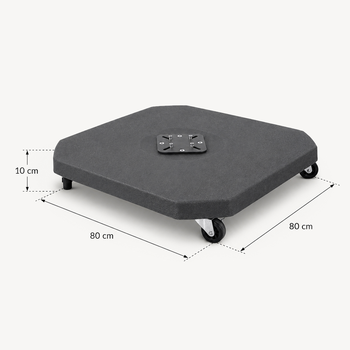 Base para parasol de hormig&oacute;n ELEA 90Kg
