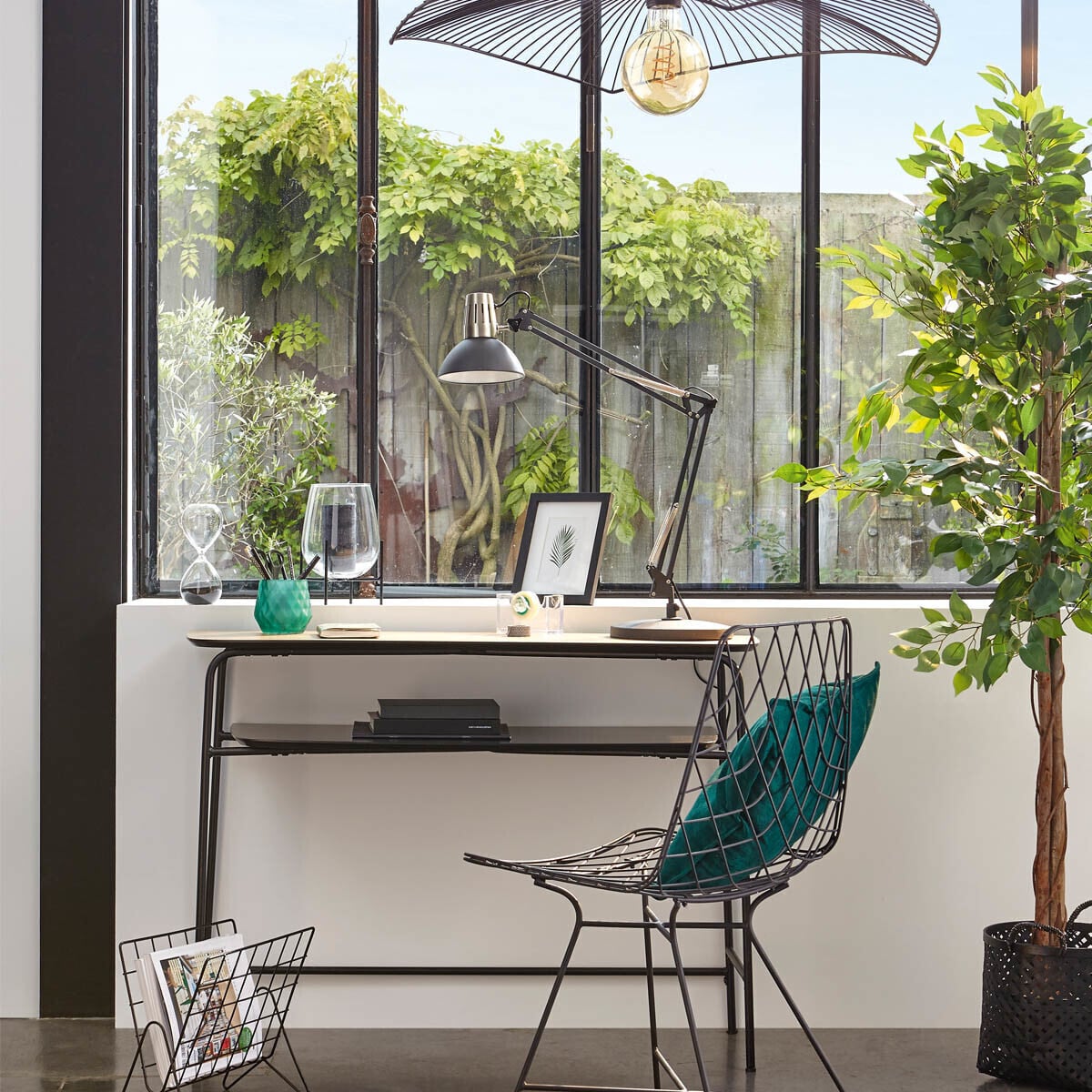 Planta Artificial Ficus Con Maceta 180Cm