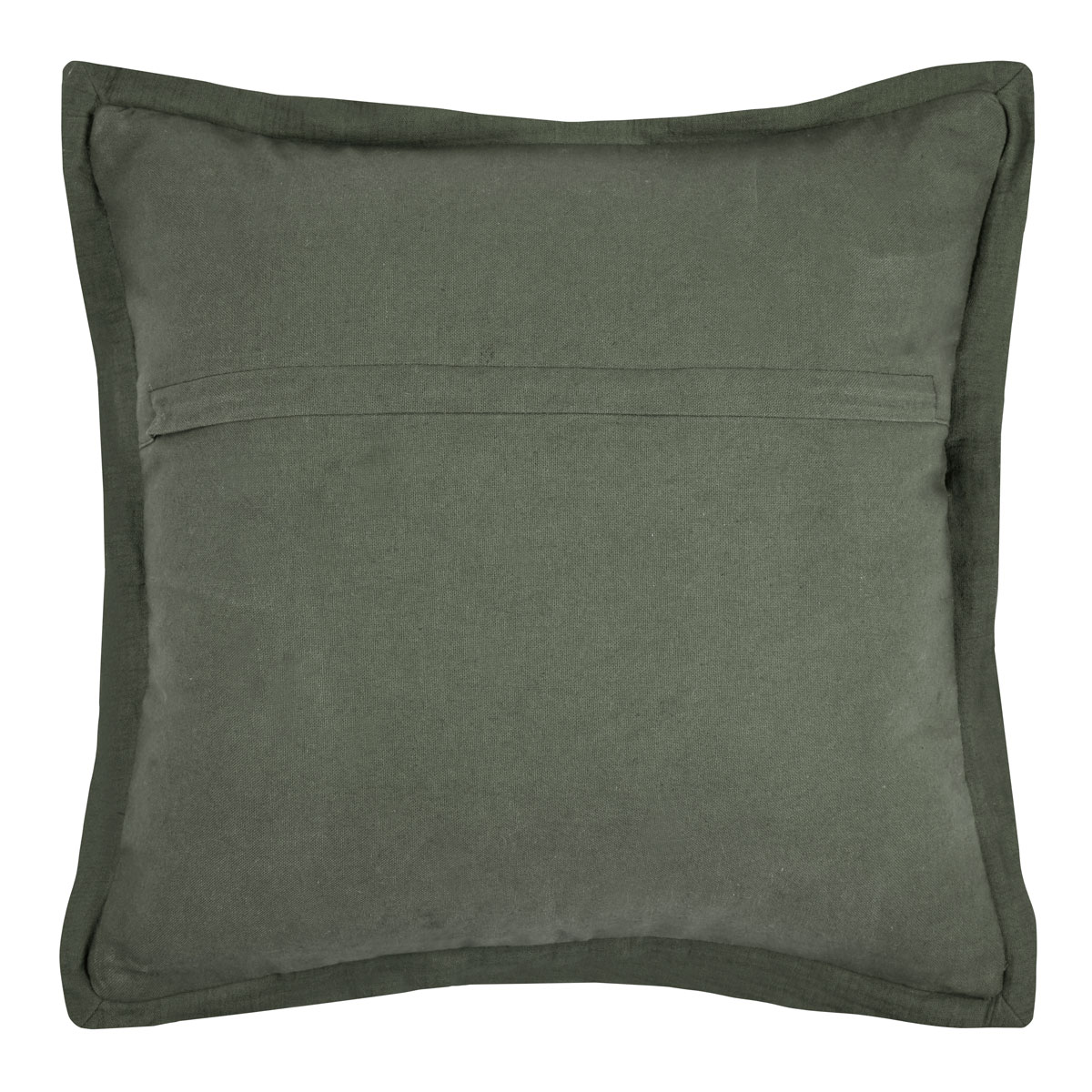 Coj&iacute;n MALAKITE ELLIE verde caqui 45x45cm