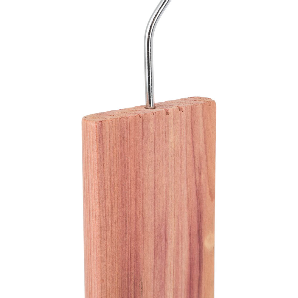 Juego De 2 Perchas Madera Anti-Polilla