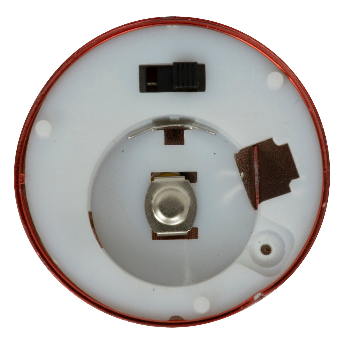 Set de 8 velas led rojas 