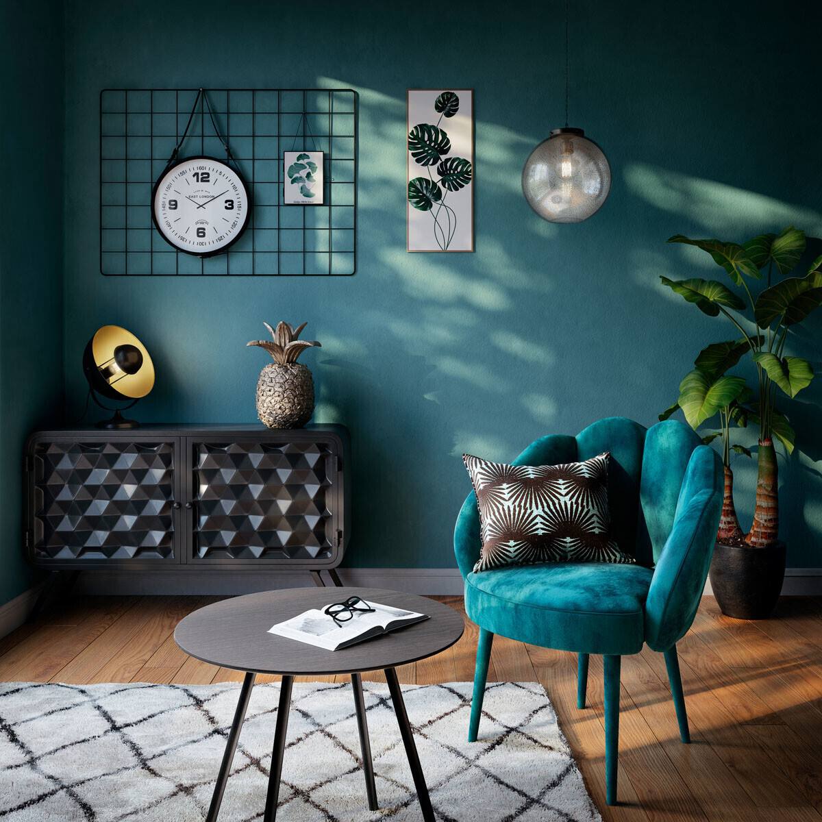 Bananera Artificial 120Cm