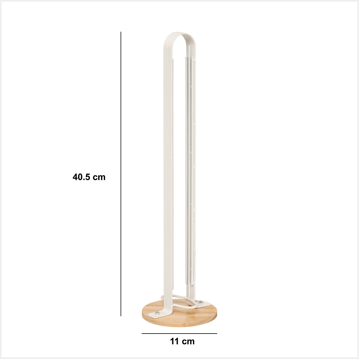 Portac&aacute;psulas blanco 40,5 cm