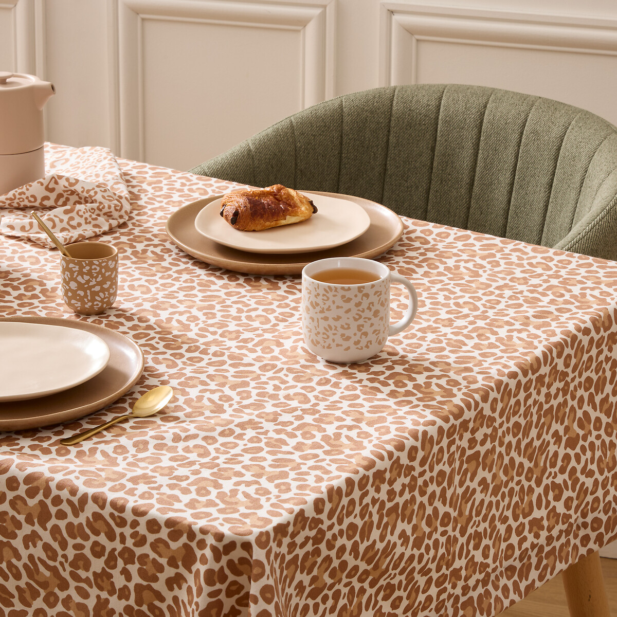 Set 4 tazas de caf&eacute; LEOPARDI de porcelana