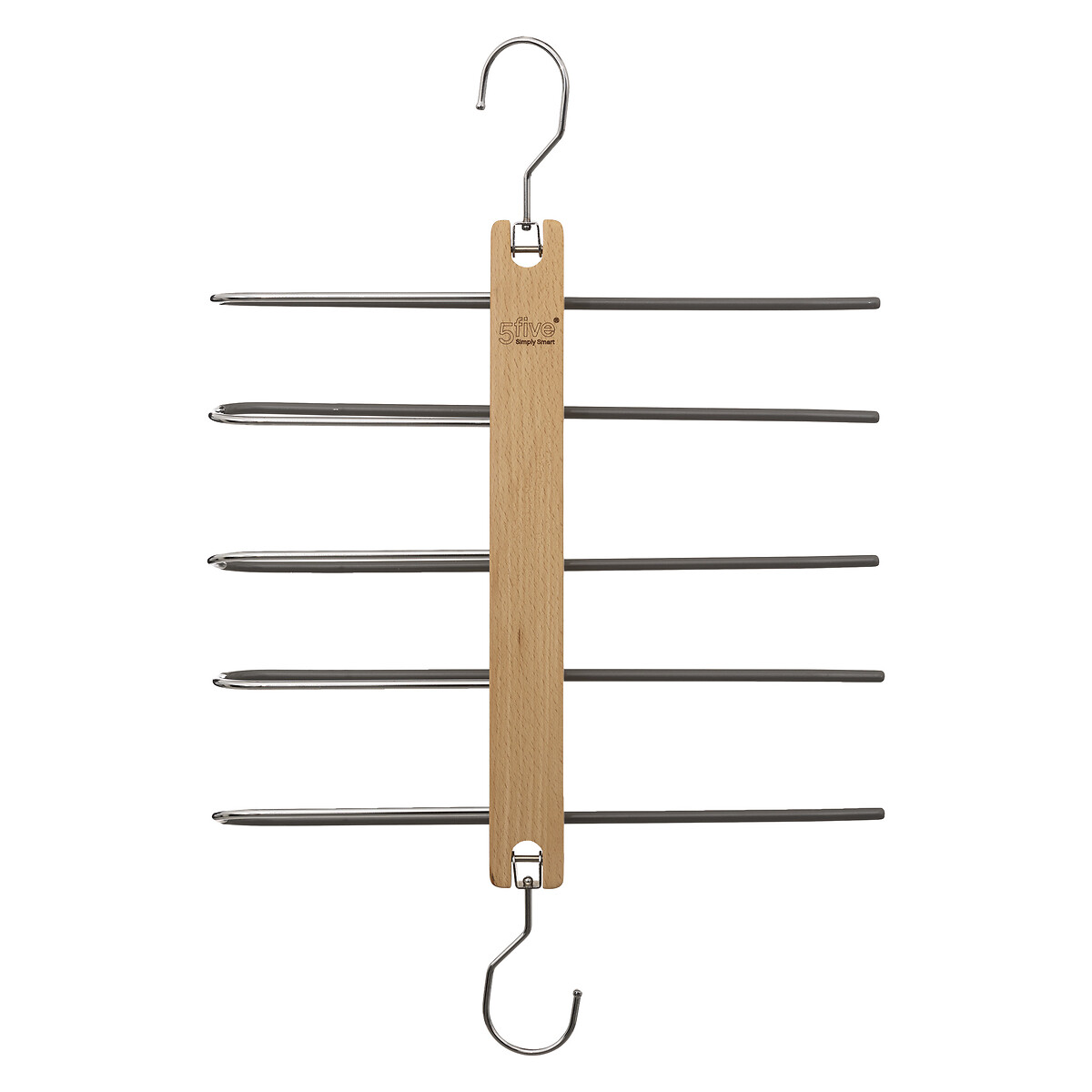 Cabide Com 5 Divis&oacute;rias Para Cal&ccedil;as