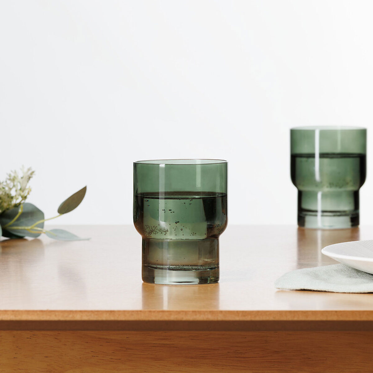 Vaso de agua ELLA verde 30cl