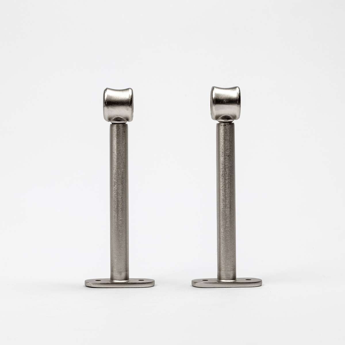 Juego De 2 Soportes D20 150Mm Plata