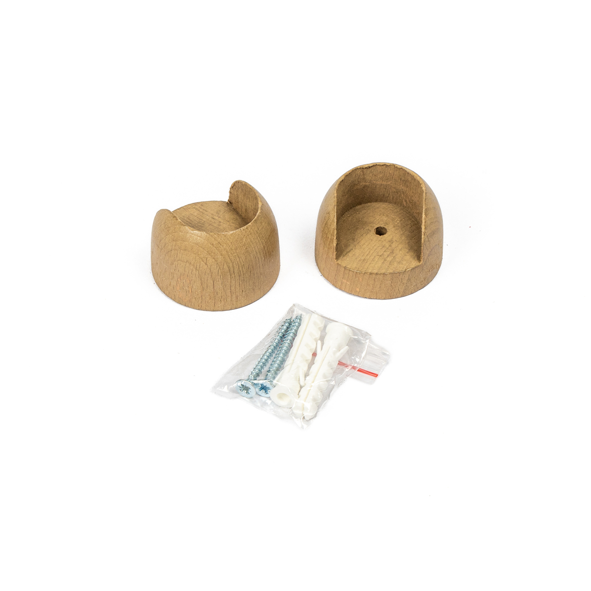 Juego De 2 Soportes De Pared D28 Madera