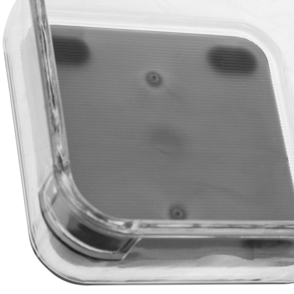 Caja de almacenamiento con fondo gris 9x9cm