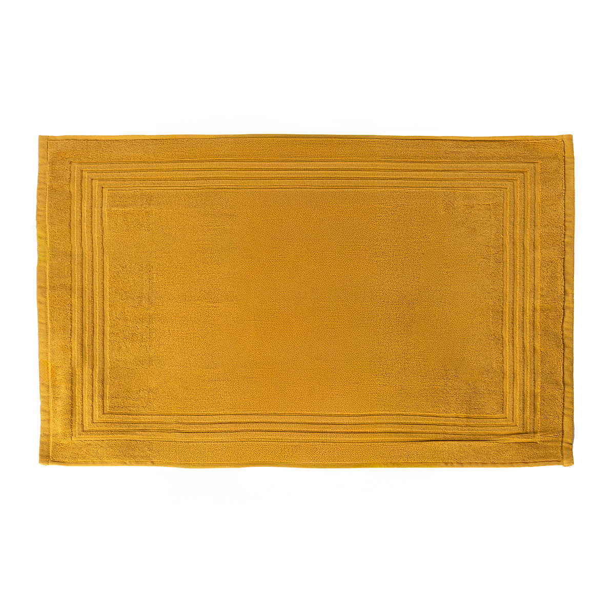 Alfombra de ba&ntilde;o ESSENZA amarilla 50x70cm