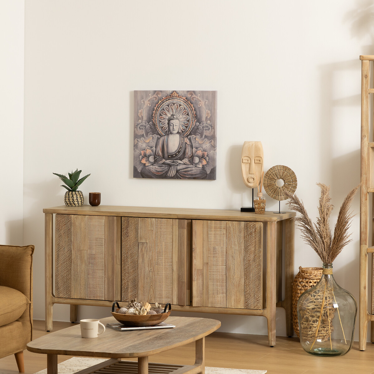 Quadro Decorativo Com Imagem Buda