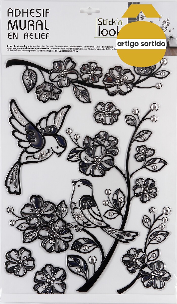 Pegatina Con Relieve 41x29Cm