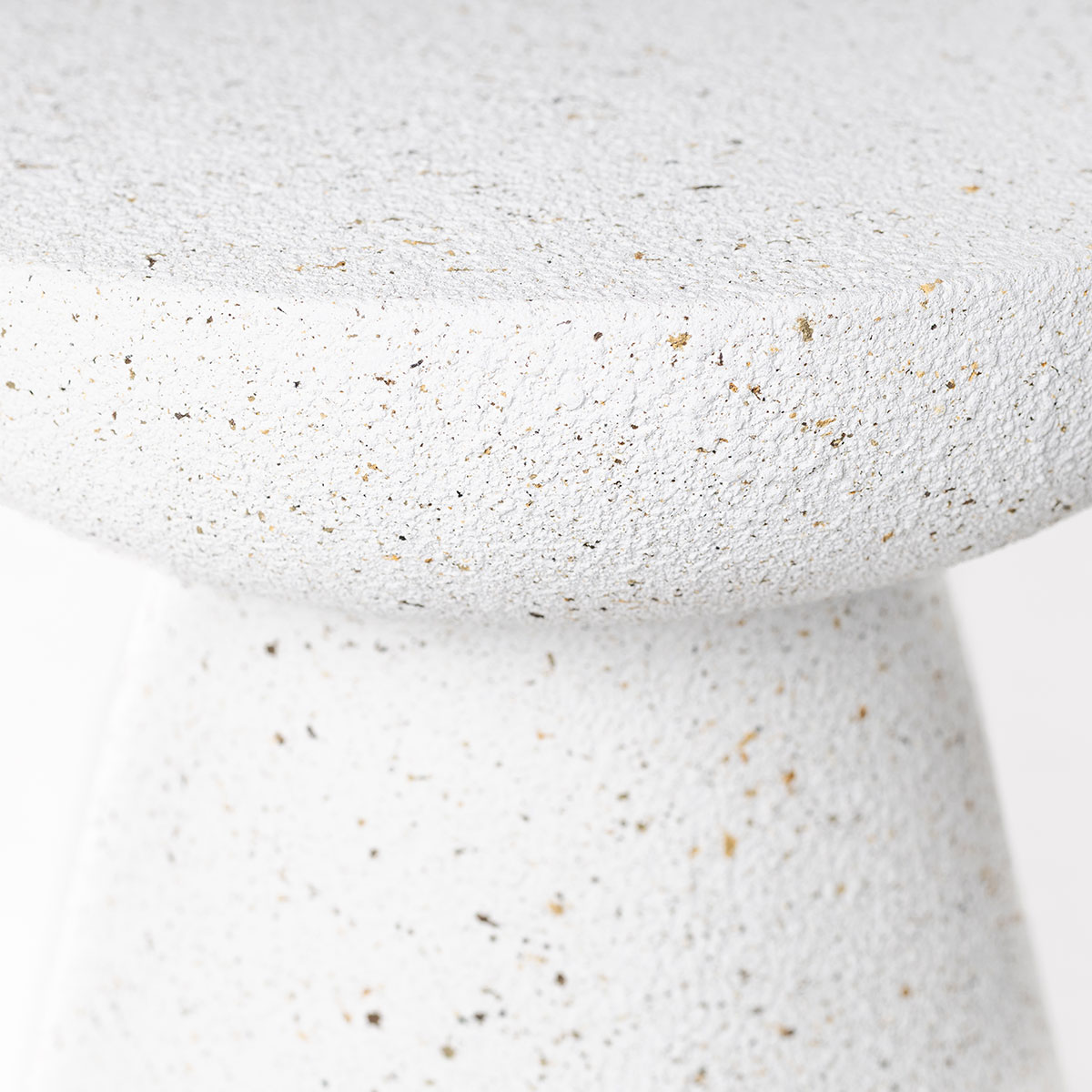 Mesa auxiliar blanca 40cm