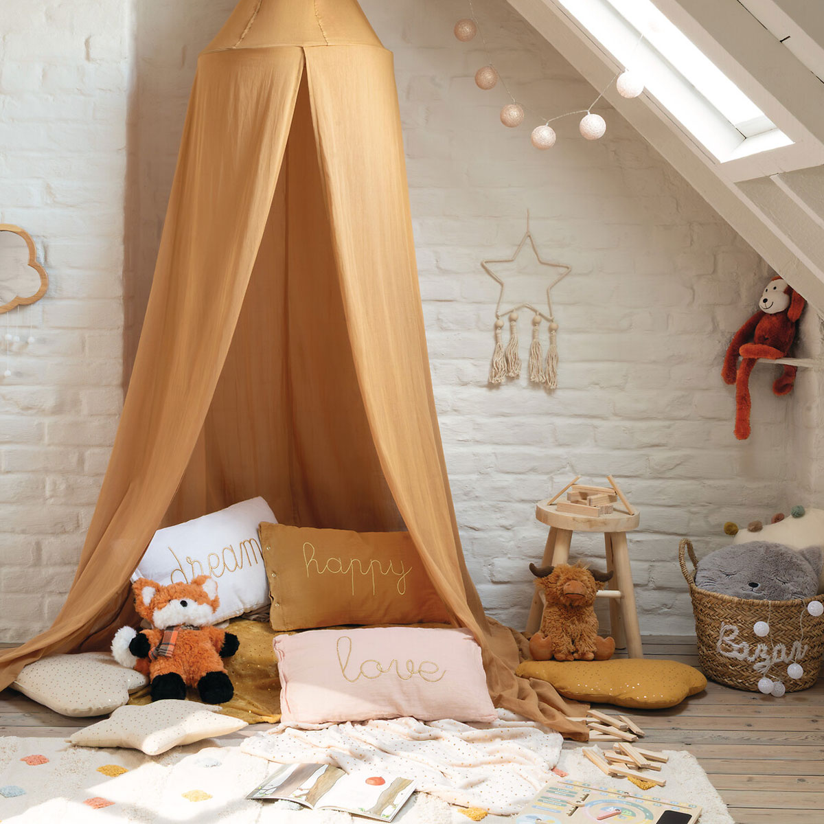 Peluche zorro  GINGER naranja