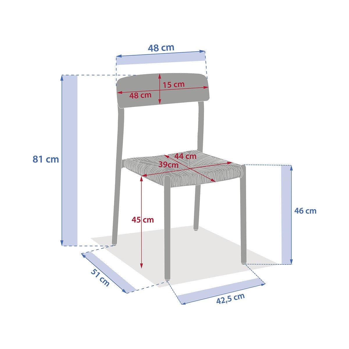 Silla WISTTY laurier