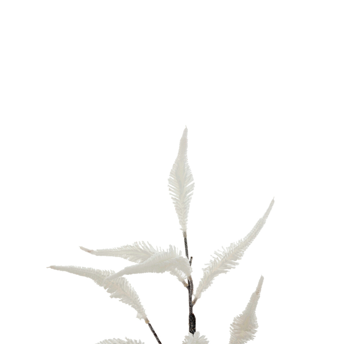 Rama hojas blancas 70cm 