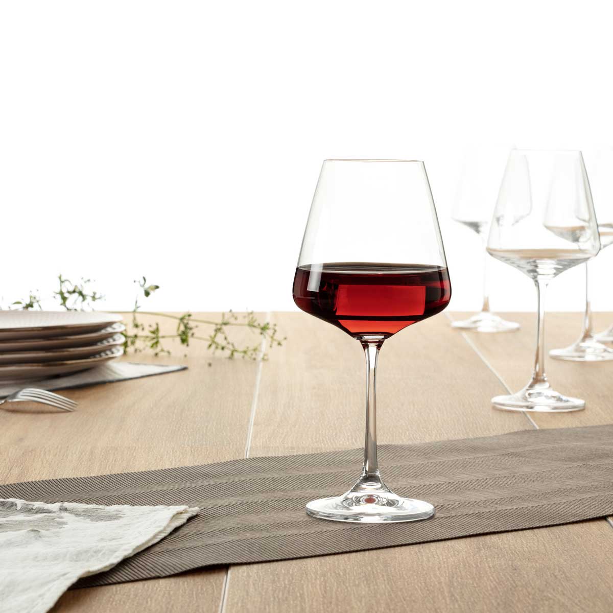 Copa de vino SELENGA de vidrio cristalino 36cl 