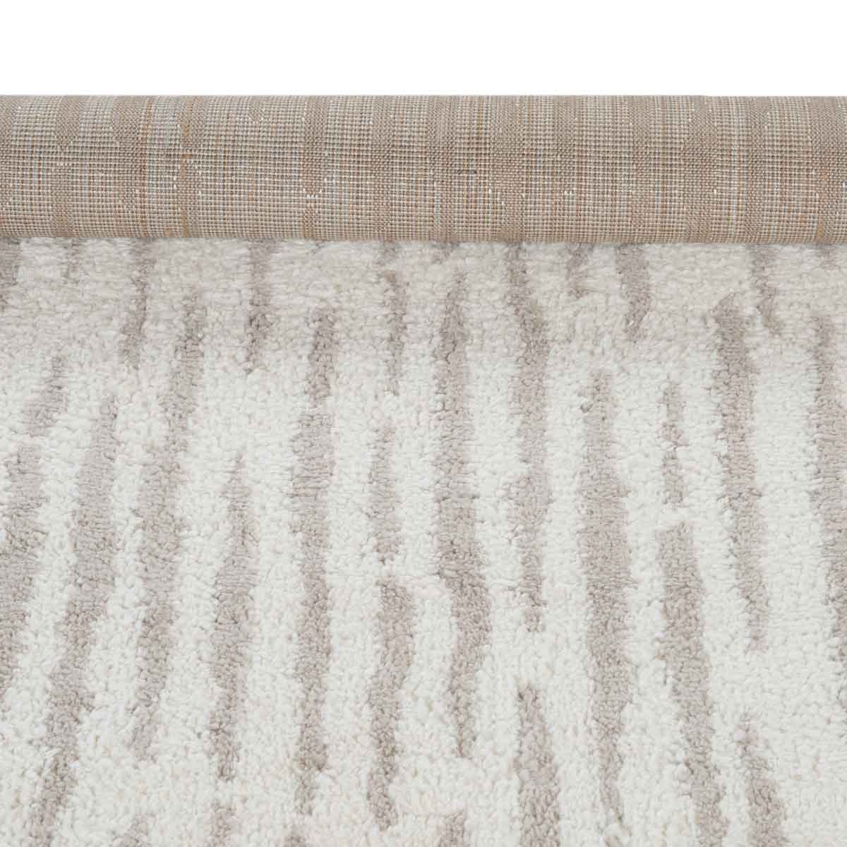 Alfombra Toul Rayas Beige 80x150Cm