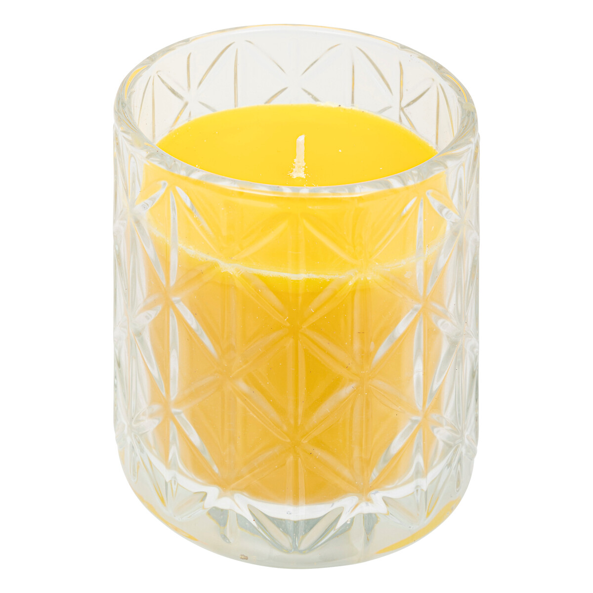 Vela Citronela 90G En Vaso De Cristal