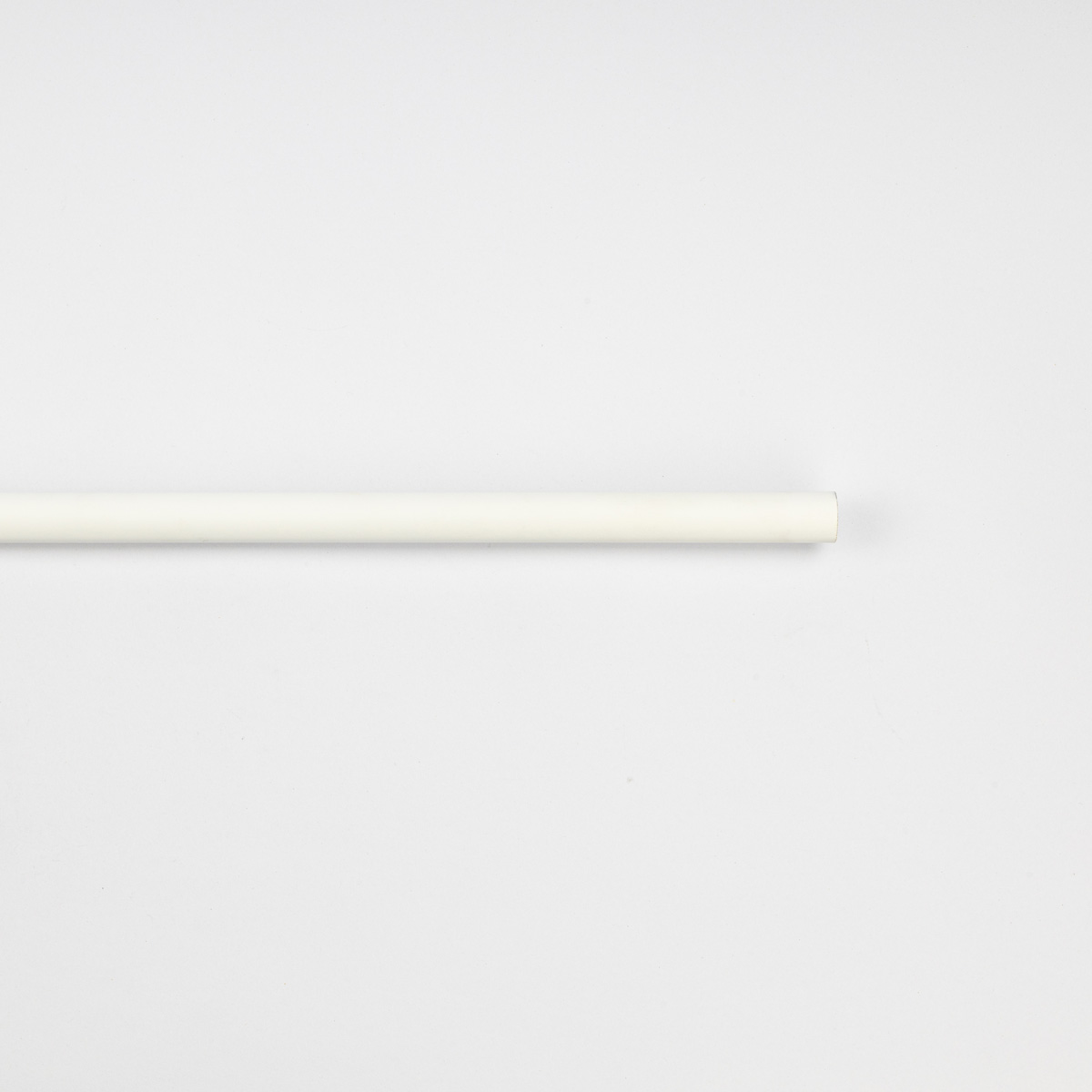 Tubo De Ferro Forjado Extensível Branco Mate 185-350cm