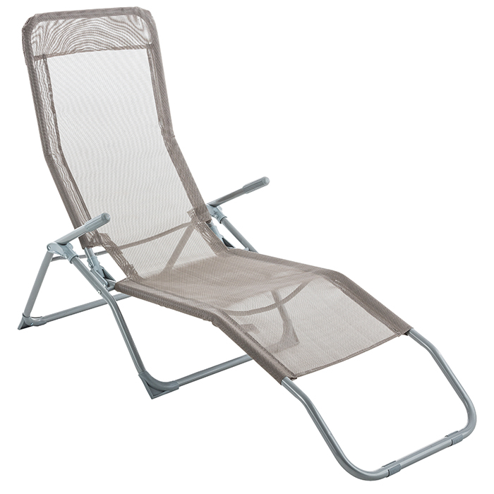 Tumbona Siesta Gris Pardo
