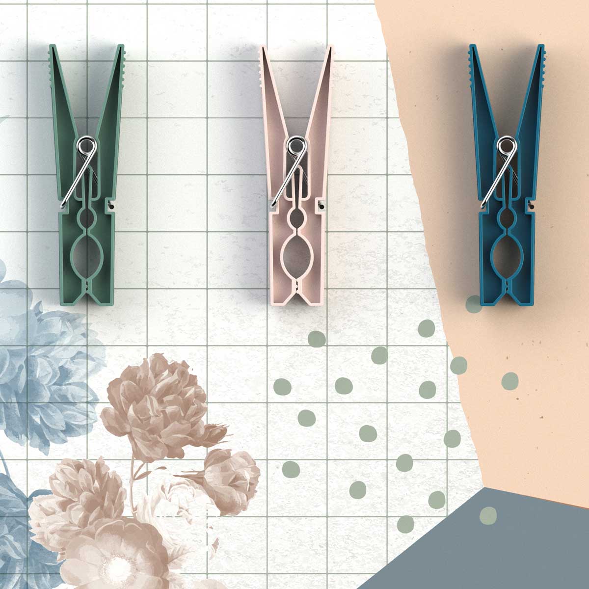 Conjunto De 12 Molas Lady Stendal