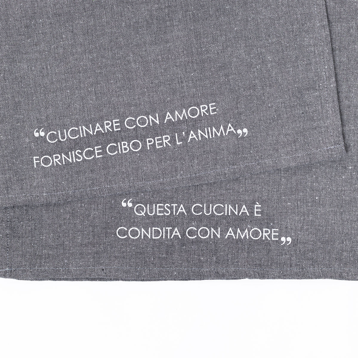 Juego de 2 paños de cocina gris oscuro 45x65cm