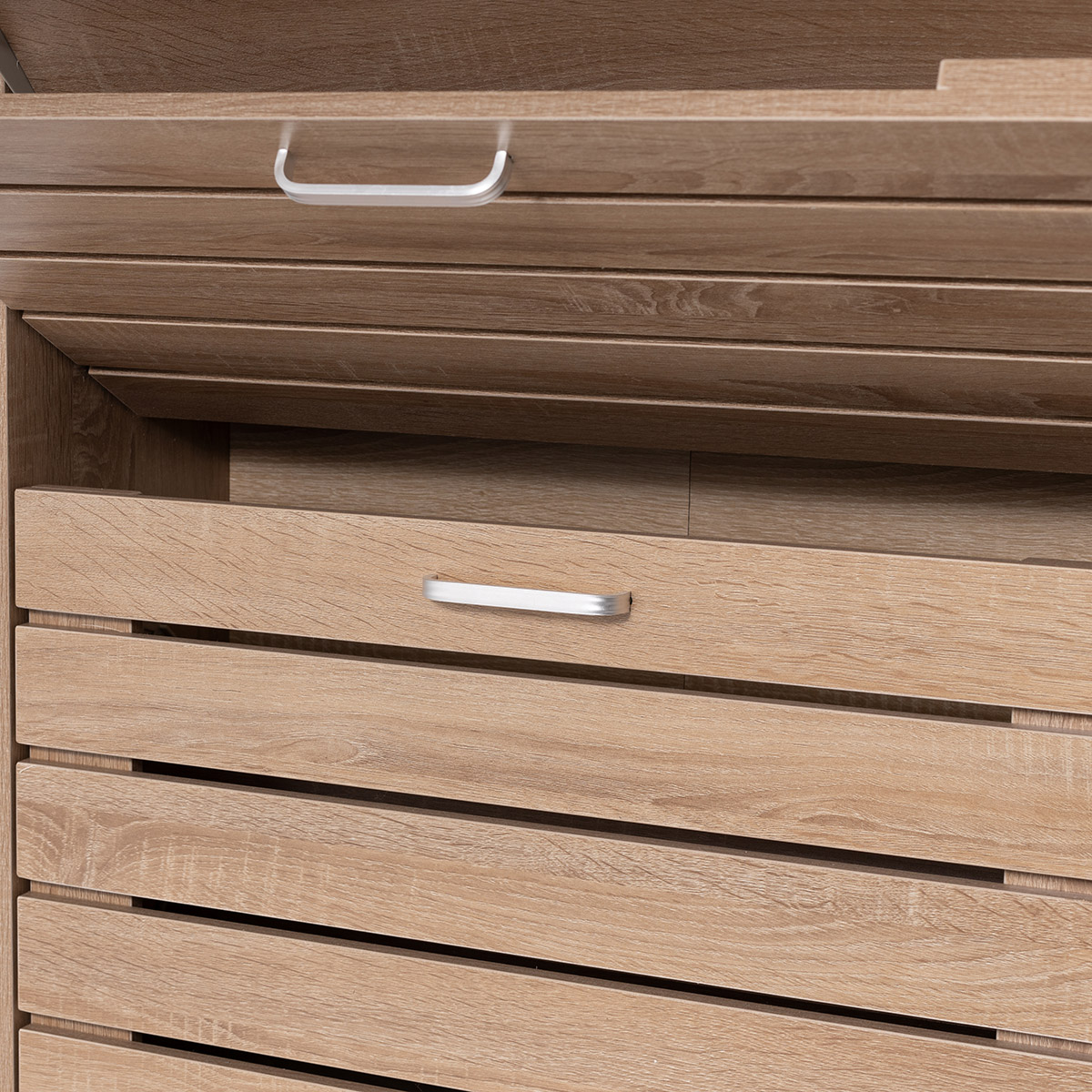 Zapatero natural Ccn 3 cajones 120cm