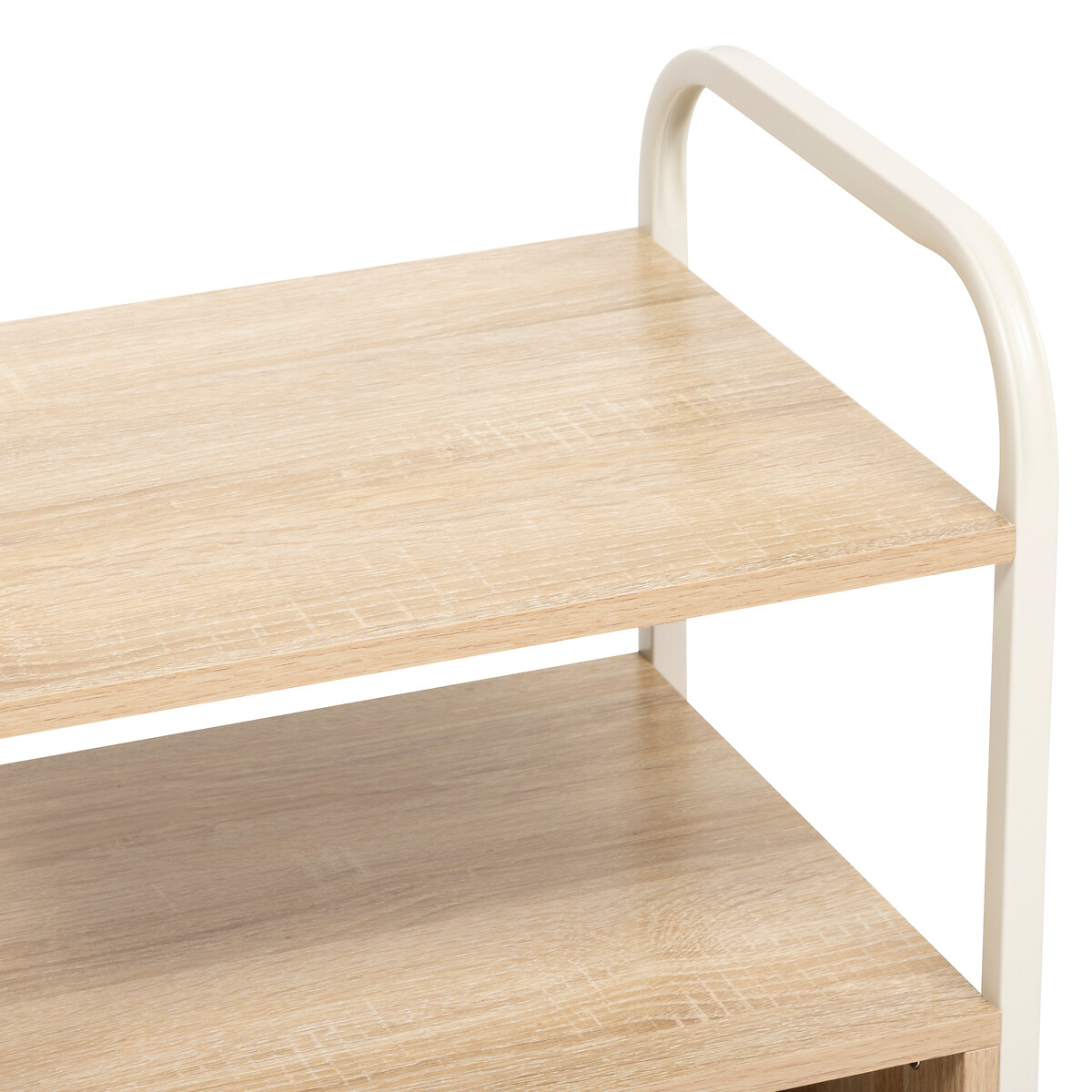 Mesa de noche CURVY beige