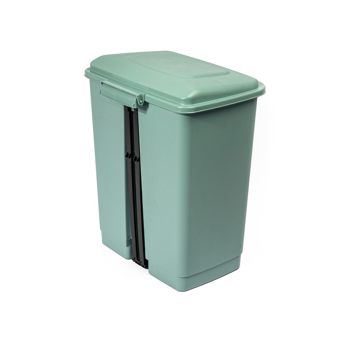 Cubo De Basura C/Pedal Azul 35L