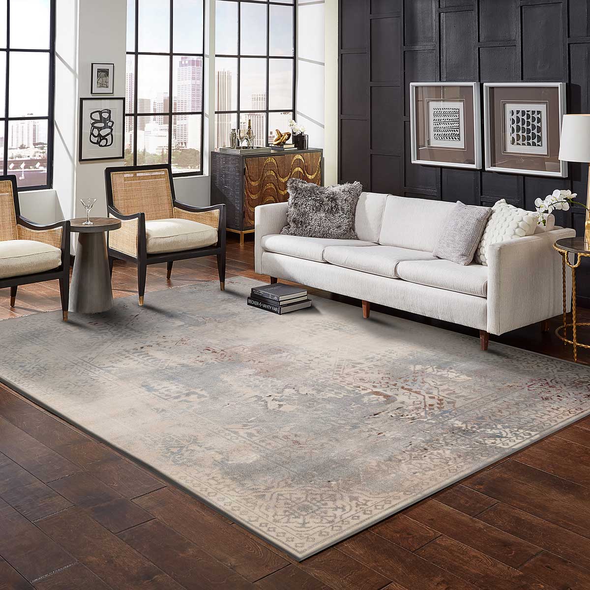 Tapete Tune Abstract Multicolor 200x285cm