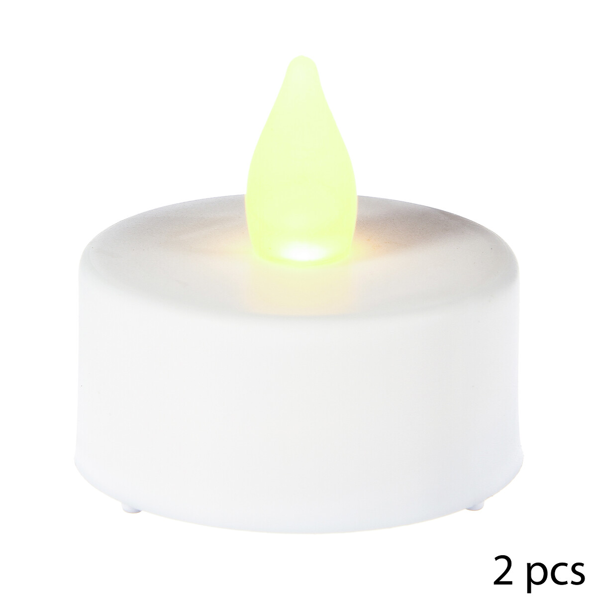 Juego 2 Velas Tealight Led 3.8x4Cm