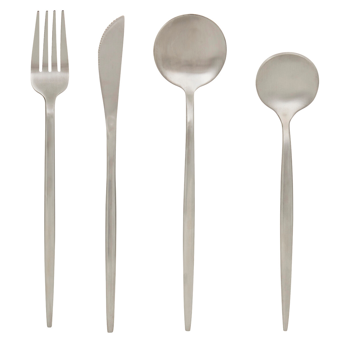 Cuberter&iacute;a de 24 piezas SKY LOUNGE plateado