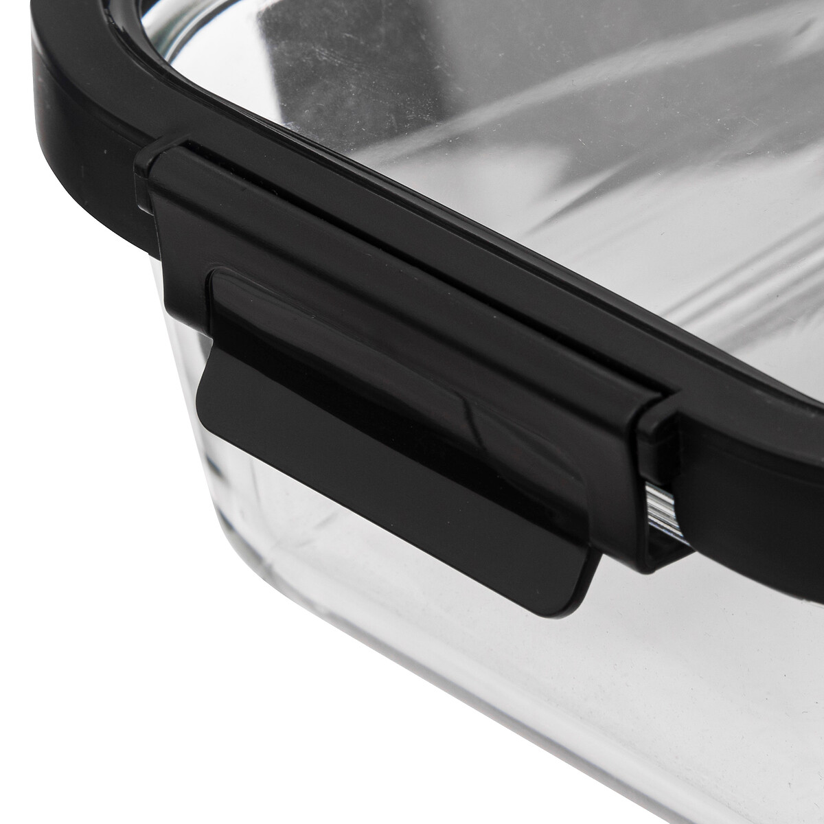 Hermético Rectangular Vidrio 1.3L