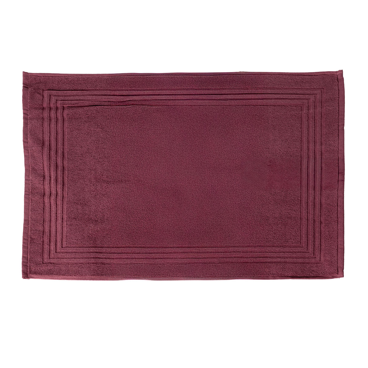 Alfombra de ba&ntilde;o ESSENZA rosa 50x70cm