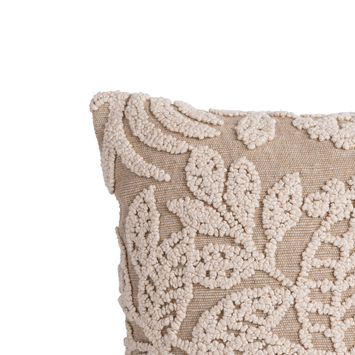 Almohada ELODIE beige 45x45cm