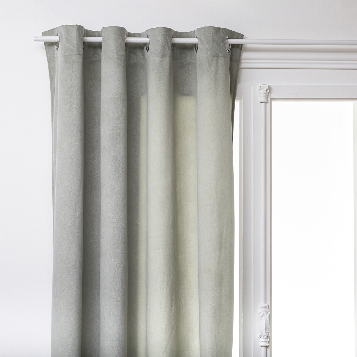 Cortina LILOU verde celad&oacute;n 140x260cm