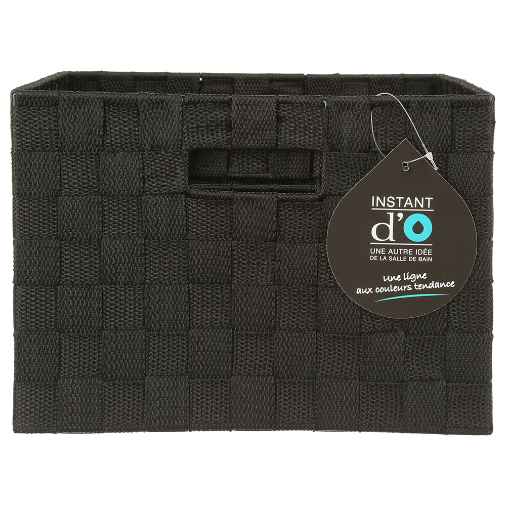 Cesta De Almacenaje Color Negro