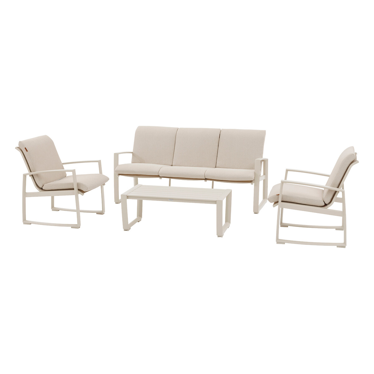 Juego de jard&iacute;n BOREANE lino y argile 5 plazas