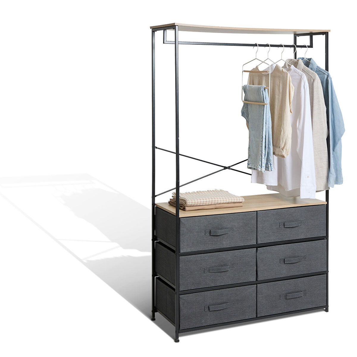 Armario TISSA con 6 cajones 167cm