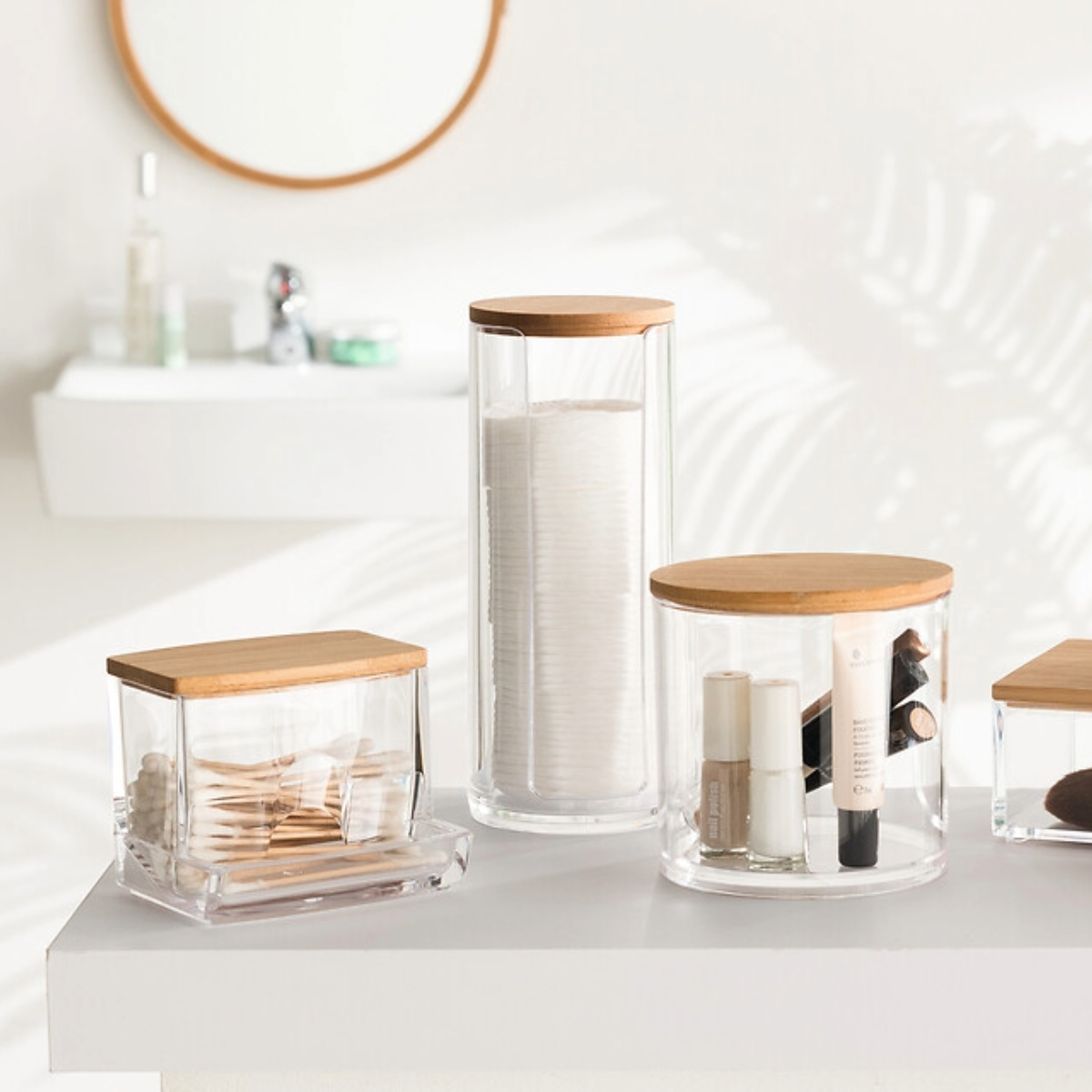 Dispensador algodón c/tapa